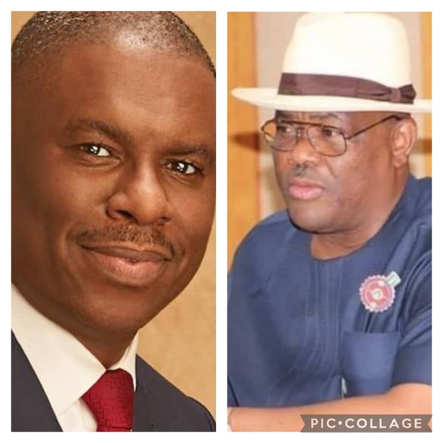 Dakuku Peterside and Gov. Wike